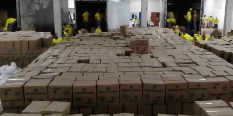 Guatemala recibe donación desde El Salvador