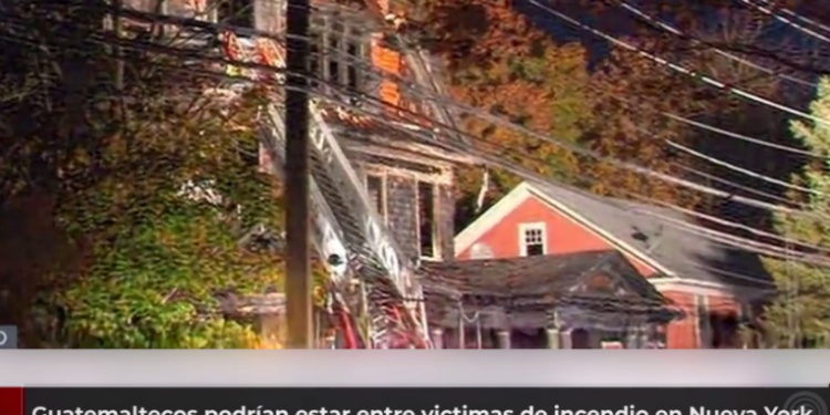 Guatemaltecos podrí­an estar entre ví­ctimas de incendio en Nueva York