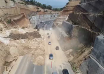 Habilitan dos de cuatro carriles en el libramiento de Chimaltenango