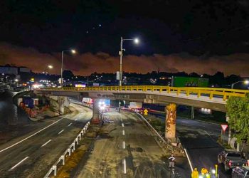 Habilitan paso en kilómetro 15 al Pací­fico, puentes adquiridos ya no serán colocados