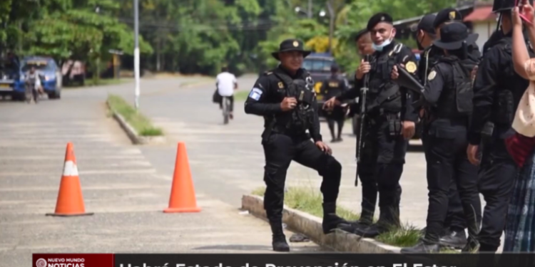 Habrá estado de prevención en El Estor