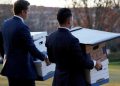 Hallan archivos clasificados en cajas que se habí­a llevado Trump de la Casa Blanca