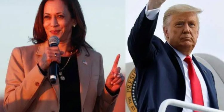 Harris y Trump aceptan primer debate con estrictas reglas