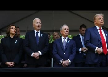 Harris y Trump reunidos en homenaje a víctimas del 11-S