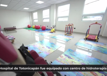 Hospital de Totonicapán fue equipado con centro de hidroterapia