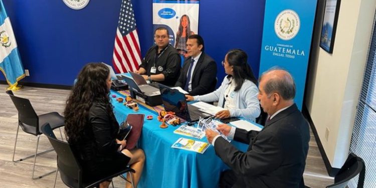 Hoy inició una nueva jornada de empadronamiento de guatemaltecos en ciudades de los Estados Unidos