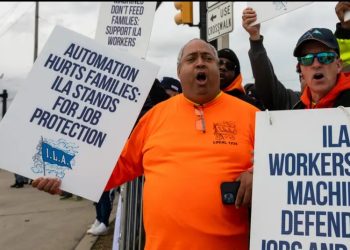 Huelga en los principales puertos de Estados Unidos