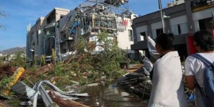 Huracán Otis Deja Devastación en Hoteles y Centros Comerciales