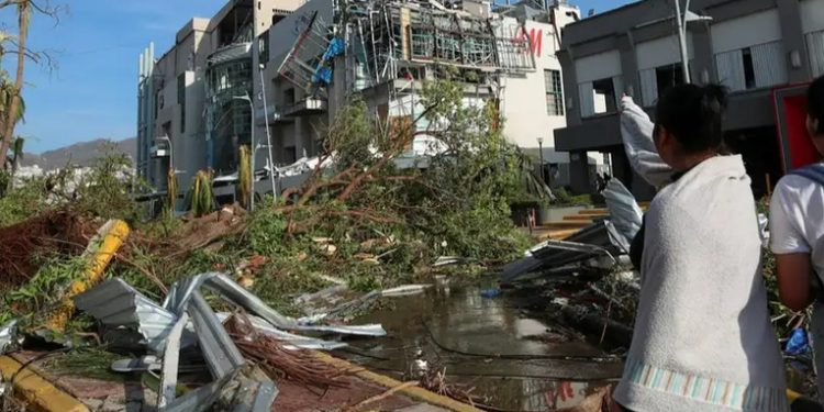 Huracán Otis rompió récord de intensificación en el Pacífico