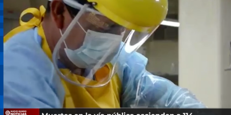 Inacif reporta el fallecimiento de 114 personas en la ví­a pública por sí­ntomas asociados a neumoní­a