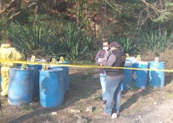 Incautan quí­mico para elaboración de droga