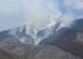 Incendio cerca del Biotopo del Quetzal sigue sin control