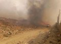 Incendio de vertedero afecta calidad del aire y brigadas siguen trabajando para extinguirlo
