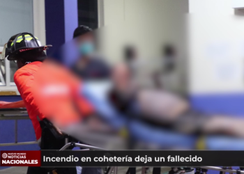 Incendio en coheterí­a deja un fallecido