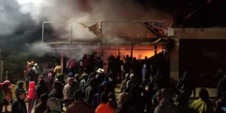 Incendio en San Marcos deja 7 personas fallecidas