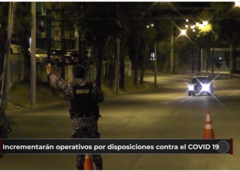 Incrementarán operativos por disposiciones contra el COVID 19