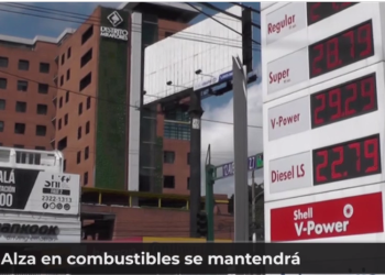Incremento de combustible continuará el resto del año