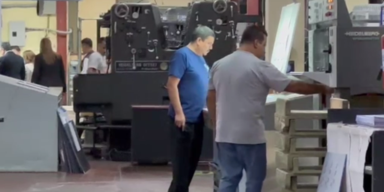 Inicia la impresión de papeletas electorales para la segunda vuelta