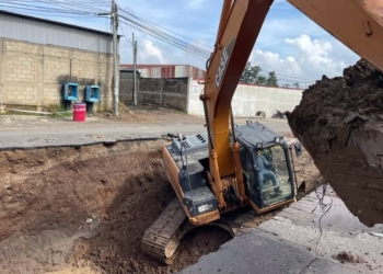 Inician trabajos en el socavamiento de la zona 4 de Mixco