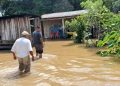 Inundaciones obligan a desplazamiento de más de 30 personas a albergues en La Libertad, Petén