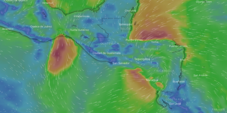 Iota se debilita teniendo vientos de 105 Km/h