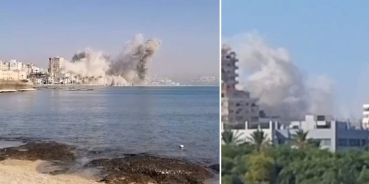 Israel bombardea la histórica ciudad libanesa de Tiro