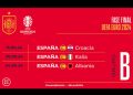 Italia, Croacia y Albania, rivales de España en la Eurocopa 2024