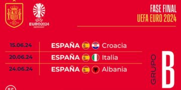 Italia, Croacia y Albania, rivales de España en la Eurocopa 2024