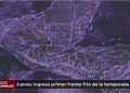 Jueves ingresa primer frente frío de la temporada