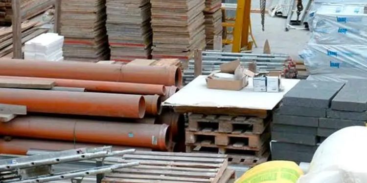 Julio cierra con alza en precios de 19 materiales de construcción, informa el INE