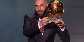 Karim Benzema gana su primer Balón de Oro
