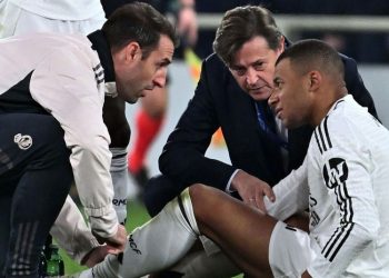 Kylian Mbappé sufre una lesión en el muslo izquierdo tras el partido de Champions