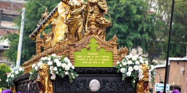 La capital registrará por lo menos 13 recorridos procesionales durante esta semana