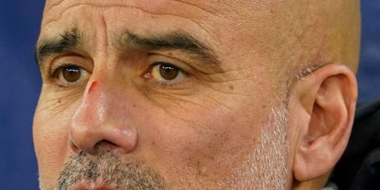 La desesperación 'araña' el rostro de Pep Guardiola por la mala racha del Manchester City
