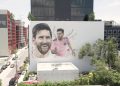 La fiebre de Messi se apodera de los murales de Miami