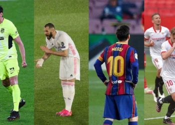 La Liga sigue con 4 candidatos al tí­tulo
