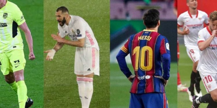 La Liga sigue con 4 candidatos al tí­tulo