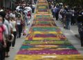 La municipalidad capitalina buscará elaborar alfombra de aserrín más larga del mundo
