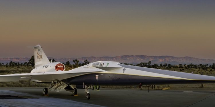 La NASA presenta su avión supersónico silencioso X-59