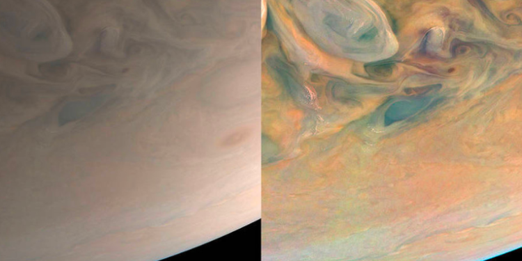 La NASA revela los aspectos más intrigantes de la atmósfera de Júpiter