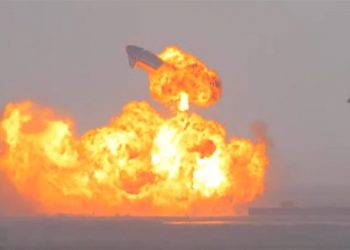 La nave de SpaceX â€œStarshipâ€ explota al aterrizar