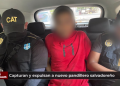 La PNC captura y expulsa a otro pandillero salvadoreño