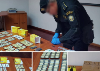 La PNC ha realizado nueve incautaciones de metanfetaminas en Aeropuerto La Aurora, en lo que va del año