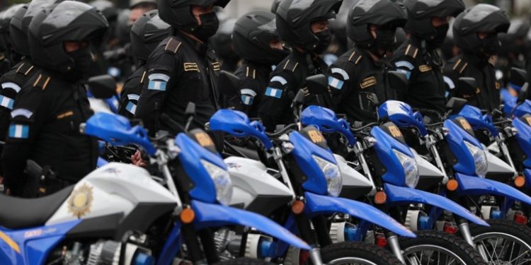 La PNC pone en circulación 600 motocicletas para dar mayor seguridad a la población