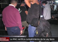 La PNC sigue verificando el cumplimiento de la Ley Seca