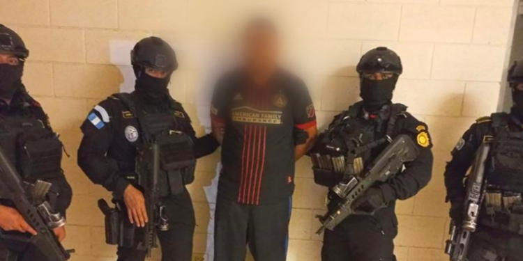 La Policí­a de Guatemala detiene a un narcotraficante requerido por EE.UU.