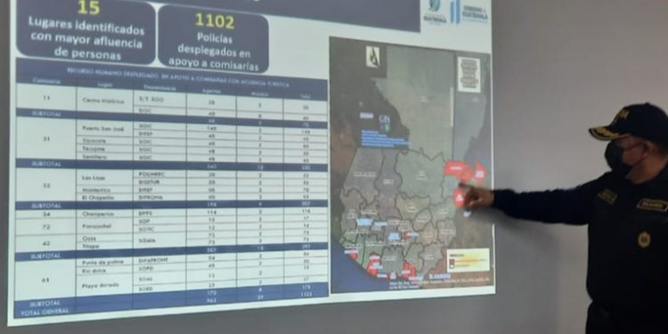 La Policí­a Nacional Civil desplegará a todos sus elementos en labores de seguridad para la Semana Santa