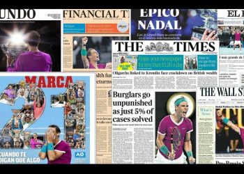 La prensa de todo el mundo se rinde a un épico Rafa Nadal