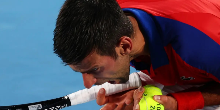 La presión se vuelve en contra de Djokovic y renuncia a jugar el dobles mixto tras perder con Carreño