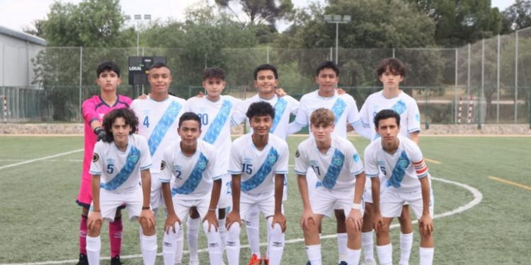 La Selección Nacional Sub-15 goleó al Getafe en España